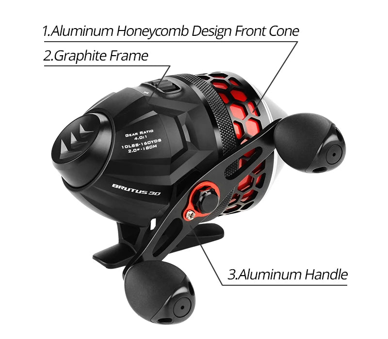 Spincast Fishing Reel 5+1BB