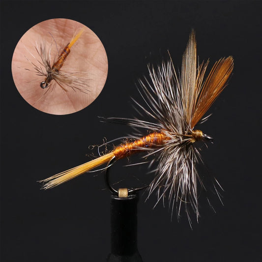 6pcs Adams Dry Fly #14