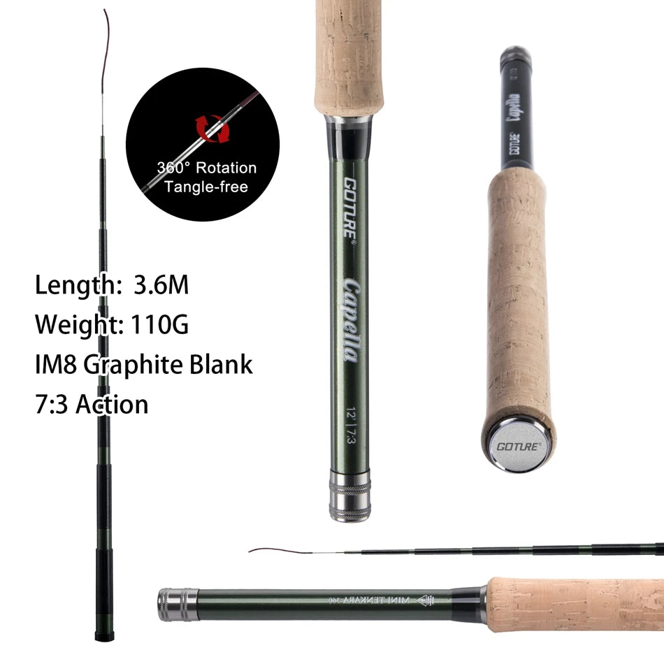 Tenkara Cork Handle 3.6M