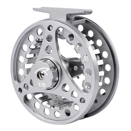 Fly Fishing Reel Aluminum Silver