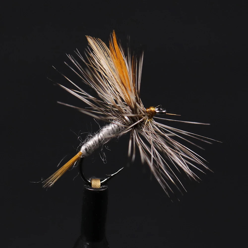 6pcs Adams Dry Fly #14