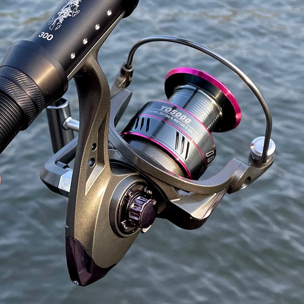 Spinning Reel 13BB And 5.2:1 Gear Ratio (Grey)