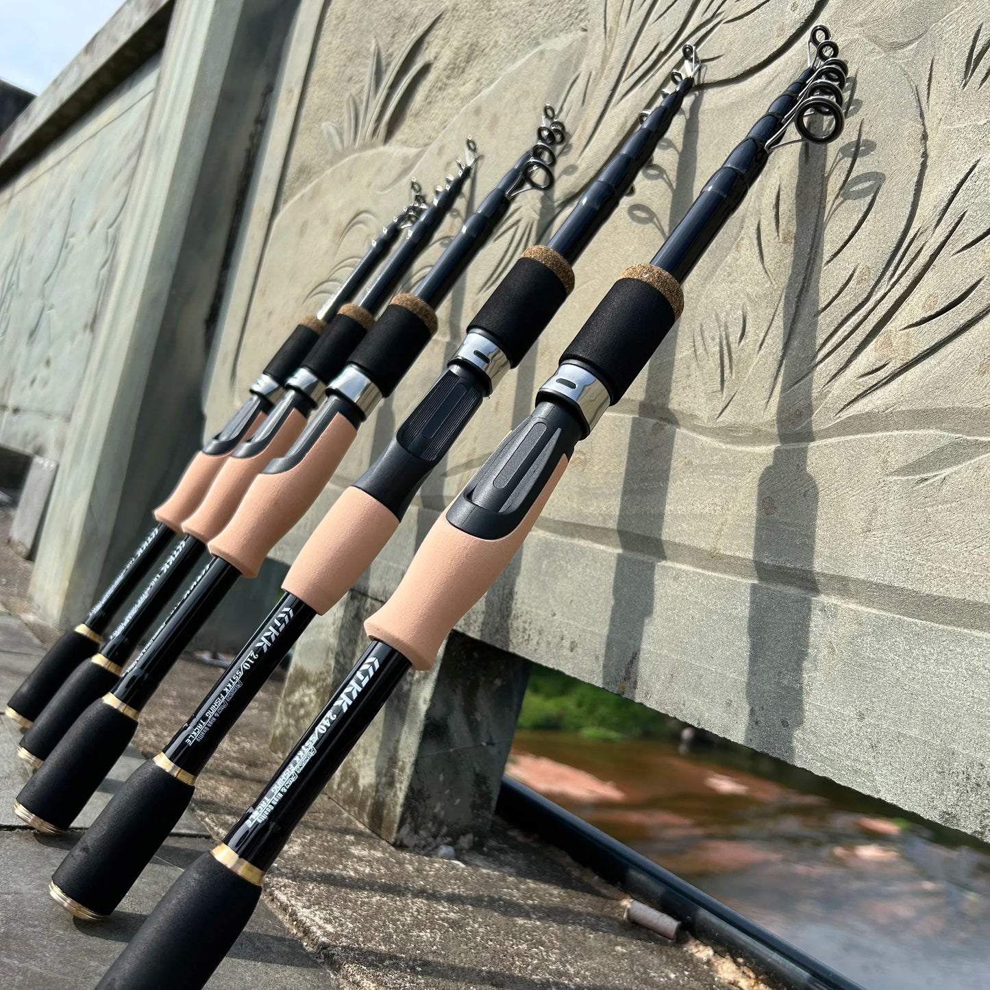 Telescopic Spinning Fishing Rod