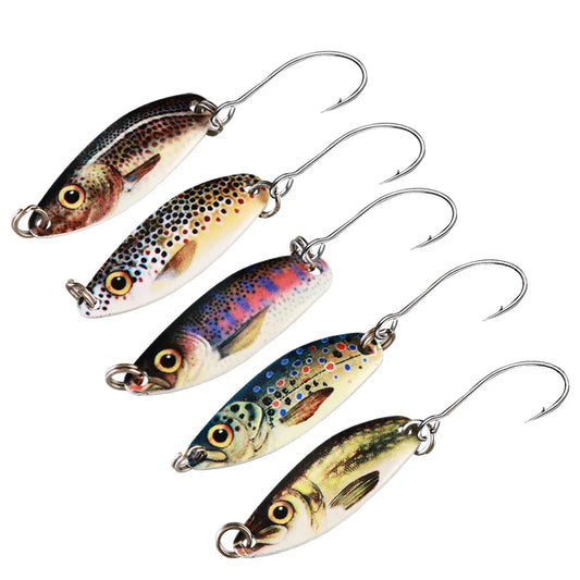 5pcs Ultralätt Skeddrag 3.5cm 3g