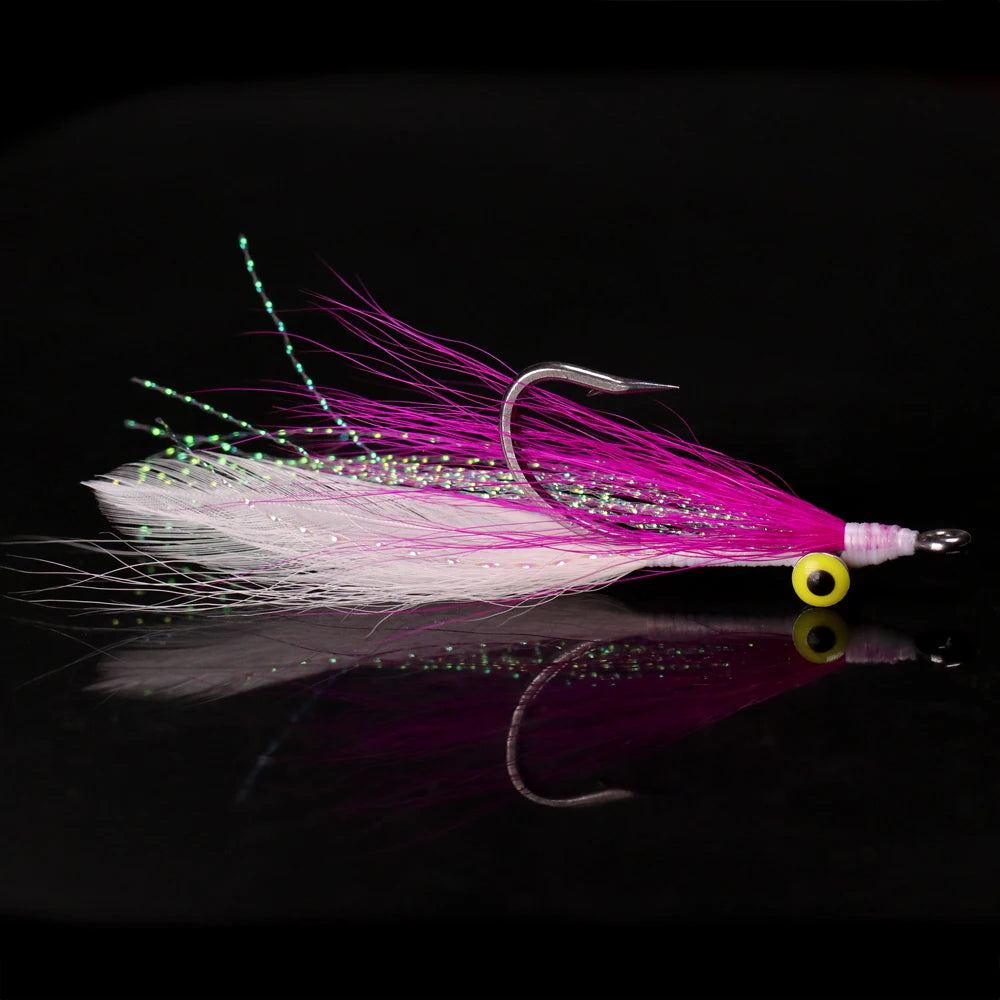 6pcs Clouser Deep Minnow Streamer #1/0