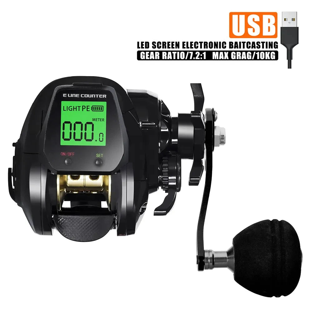 Electric DeepSea Fishing Reel - Right And Left Hand