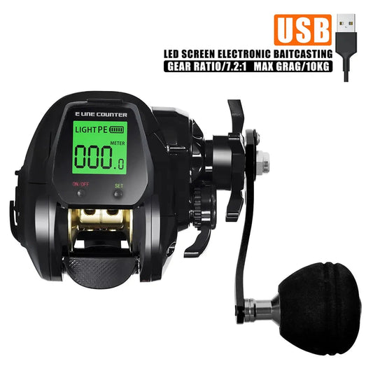 Electric DeepSea Fishing Reel - Right And Left Hand