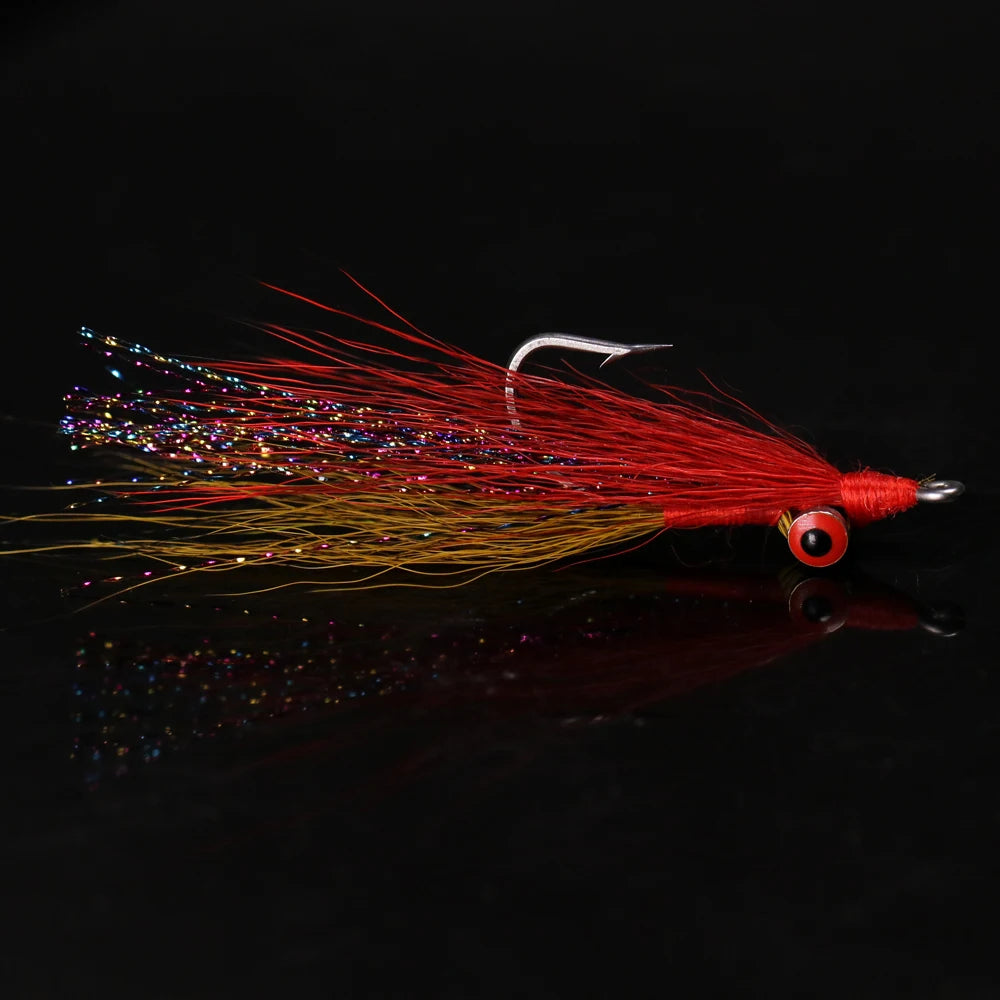 6pcs Clouser Deep Minnow Streamer #4