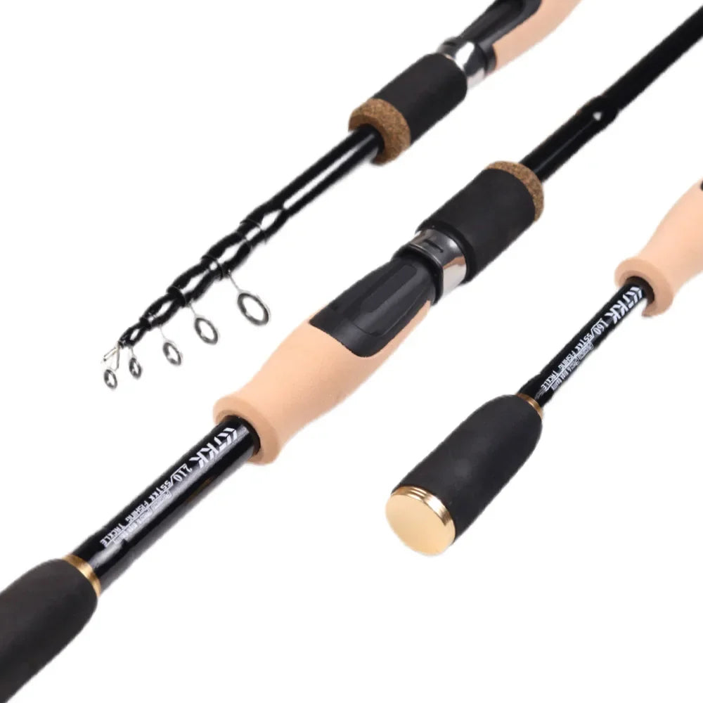 Telescopic Spinning Fishing Rod