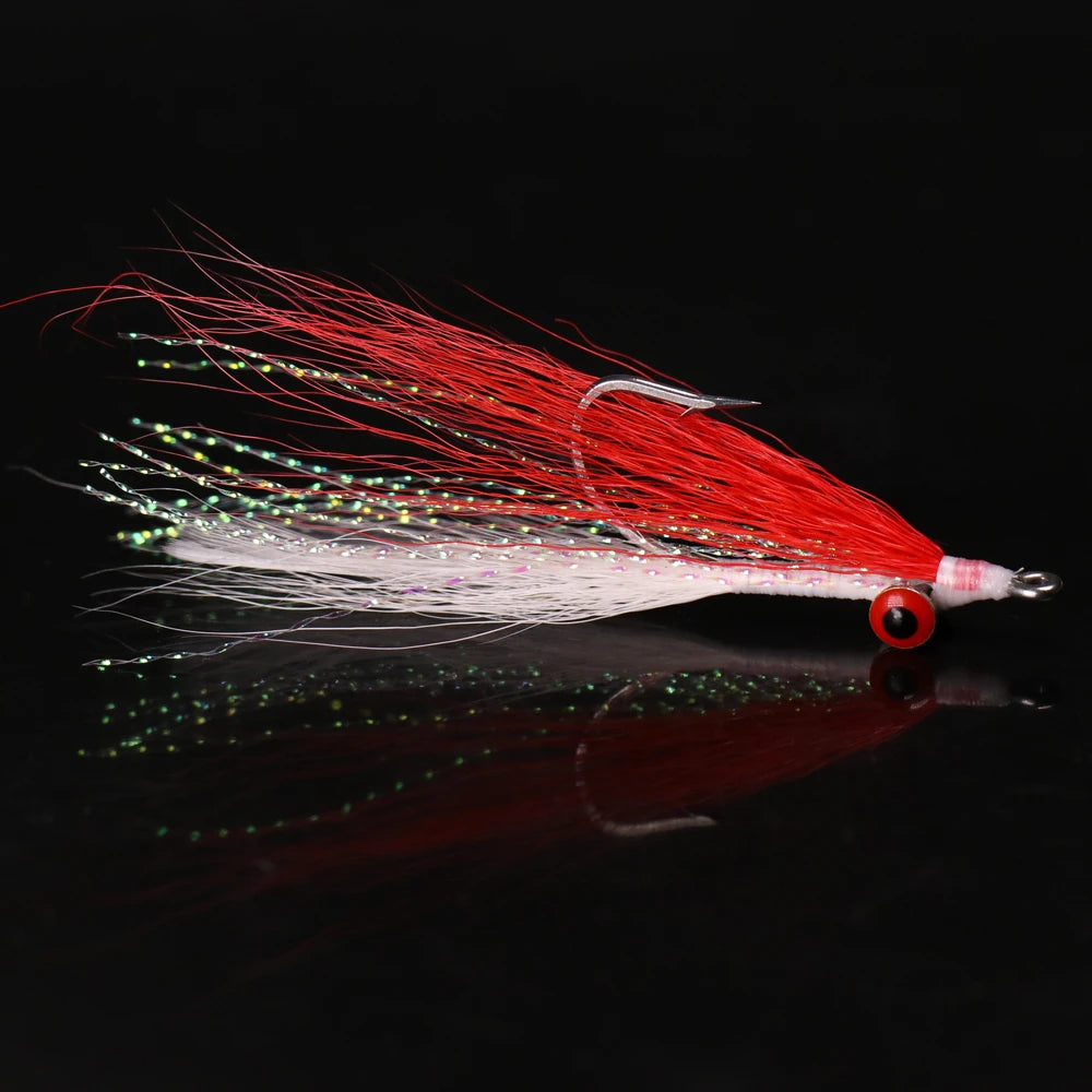 6pcs Clouser Deep Minnow Streamer #4