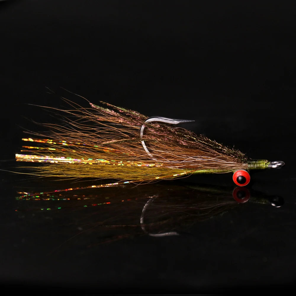 6pcs Clouser Deep Minnow Streamer #2/0