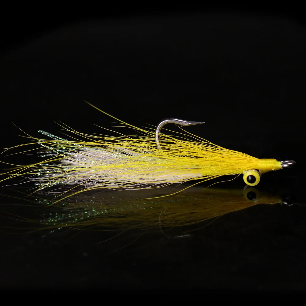 6pcs Clouser Deep Minnow Streamer #2