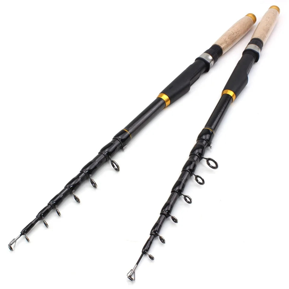 Telescopic Spinning Fishing Rod