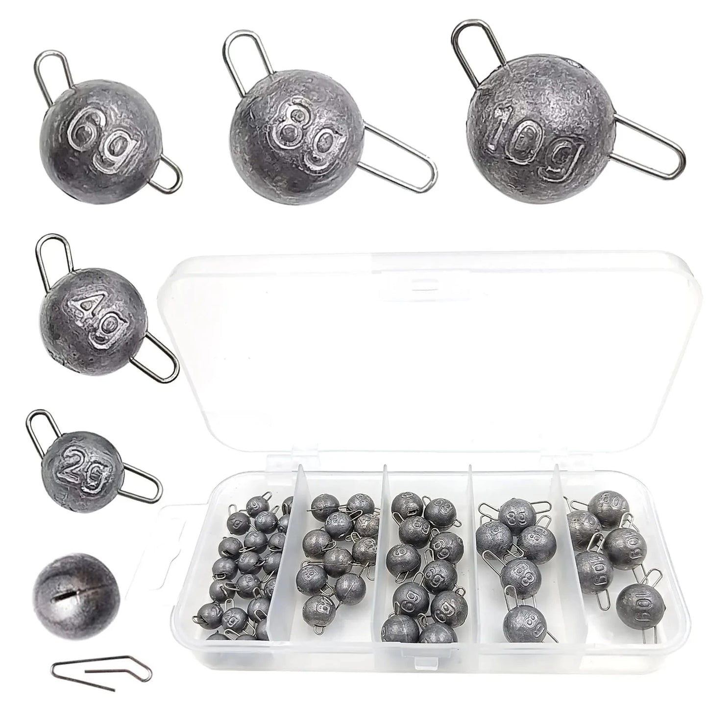 50pcs Cannonball Weights