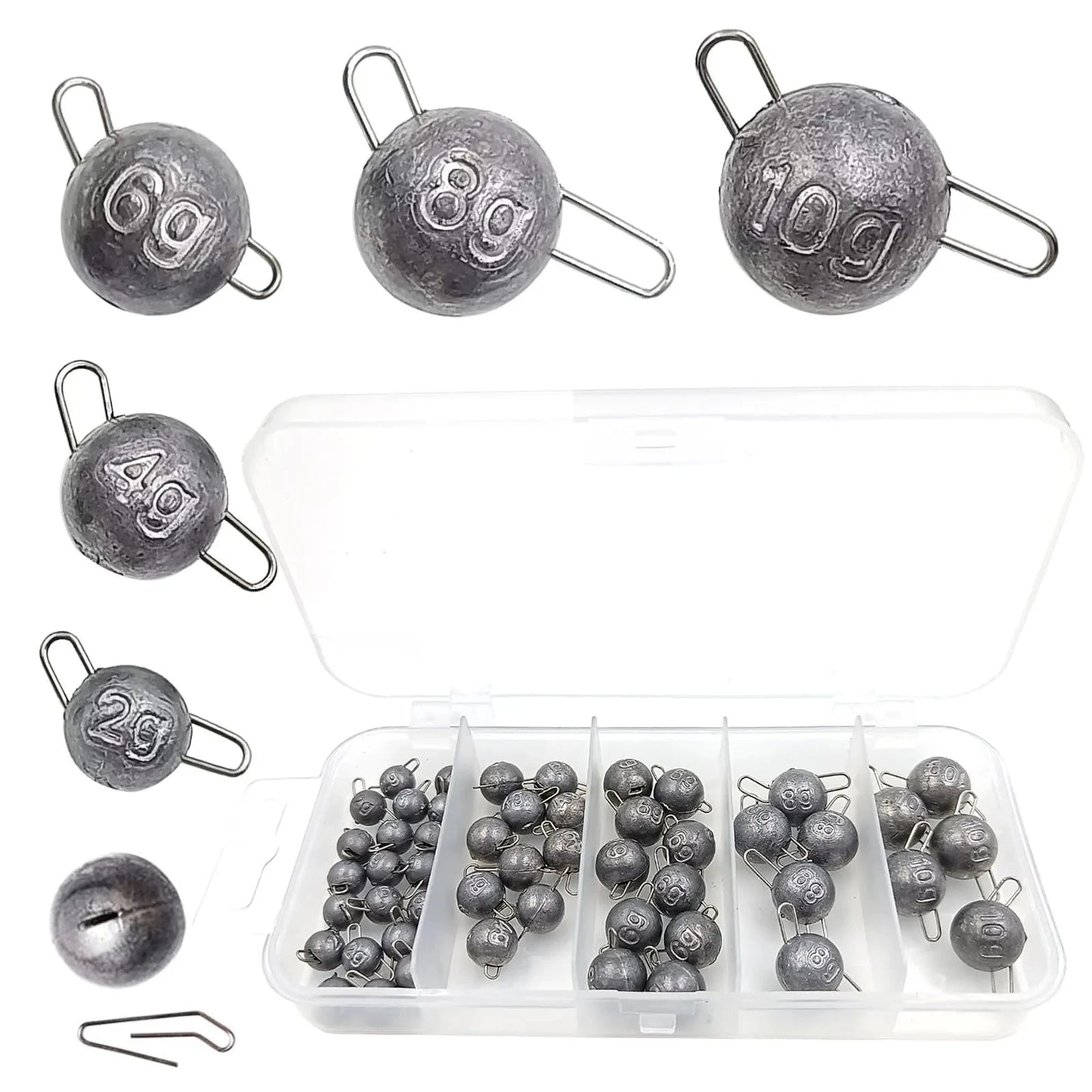 40pcs Cannonball Weights