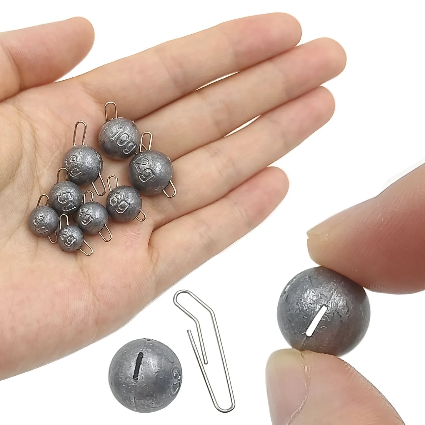 50pcs Cannonball Weights