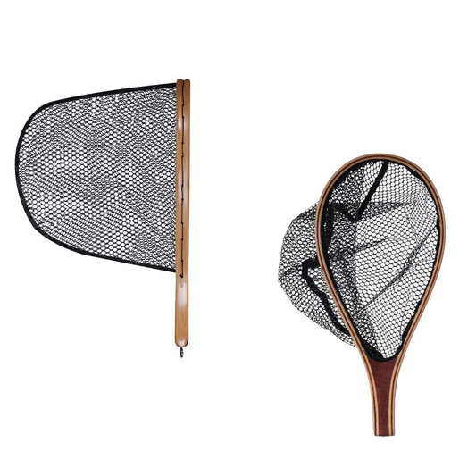 High Grade Wood Fly Fishing Net 35cm x 16cm